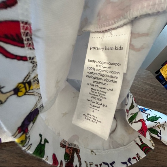 POTTERY BARN Adult Dr. Seuss's The Grinch Organic Cotton Pajama Top Small - Picture 9 of 10